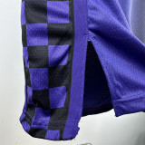 23-24 Kings LAVINE #8 Purple Top Quality Hot Pressing NBA Jersey (Trapeze Edition)飞人版