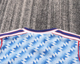 1990-1992 Man Utd Away Kids Retro Soccer Jersey