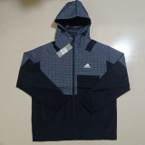 2024 New AD Black gray Windbreaker