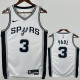 22-23 SA Spurs PAUL#3 White Top Quality Hot Pressing NBA Jersey
