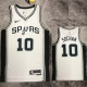 22-23 SA Spurs SOCHAN #10 White Top Quality Hot Pressing NBA Jersey