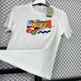 T237 NK White High Quality Casual T-Shirt #夏日风