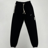 W1纯棉卫裤 NK Black Top Quality Sweatpants (Have Pocket)