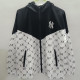 2024 MLB Black White Windbreaker