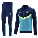24-25 Ajax Royal blue Jacket Tracksuit #03