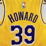 22-23 LAKERS HOWARD #39 Yellow Top Quality Hot Pressing NBA Jersey(圆领)