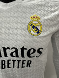 24-25 RMA Home Long Sleeve Player Version Soccer Jersey (长袖球员)