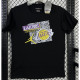 T132 Lakers Jordan Black High Quality Casual T-Shirt