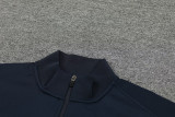 2024 NK Royal blue Jacket Tracksuit #2306(浅蓝袖)