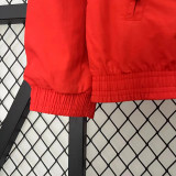 24-25 Portugal Red & Blue Double Sided Windbreaker (双面风衣)