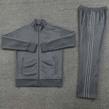 2024 AD Dark Gray Jacket Tracksuit #AJ19
