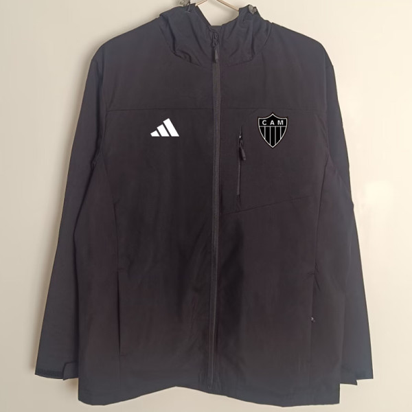 24-25 Atletico Mineiro Black Windbreaker