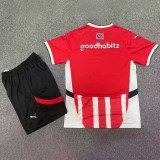 24-25 PSV Home Kids Soccer Jersey