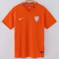 2014 Netherlands Home Retro Soccer Jersey