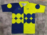 Mexico Yellow Blue Campos #1 Retro Soccer Jersey