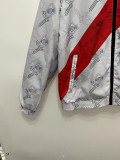 25-26 River Plate Black & White Double Sided Windbreaker (双面风衣)