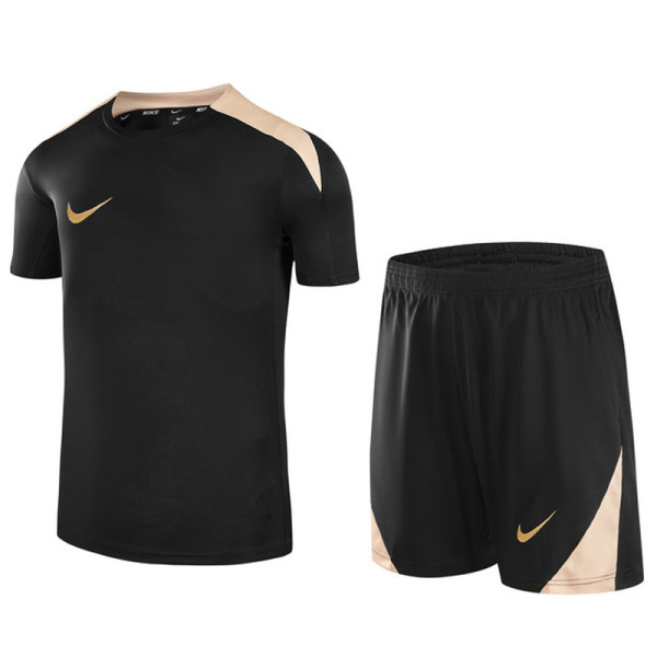 2024 NK Black Training Short Suit