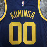 22-23 WARRIORS KUMINGA #00 Royal blue Top Quality Hot Pressing NBA Jersey (Trapeze Edition)