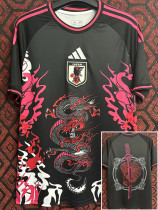 24-25 Japan Black Special Edition Fans Training Shirts *武士刀