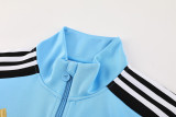 2024 AD Light blue Jacket Tracksuit #AJ20