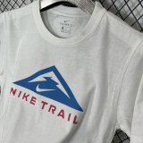 T255 NK White High Quality Casual T-Shirt #三角山