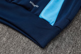 24-25 ARS Royal blue Hoodie Half Pull Tracksuit #F607半拉连帽