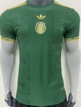 25-26 Mexico Special Edition Green Player Version Soccer Jersey *三叶草