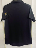 2002-2003 RMA Away Black Retro Soccer Jersey