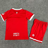 24-25 Middlesbrough Home Kids Soccer Jersey