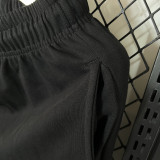 M006 Jordan Black Pure Cotton Fabric Casual Short Pants