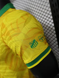 24-25 Brazil Comma Yellow Special Edition Player Version Soccer Jersey