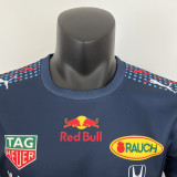 2023 F1 Red Bull Royal Blue Racing Suit (圆领广告版)