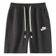2025 NK Light black Pure Cotton Fabric Casual Short Pants