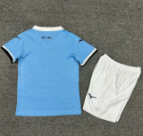 24-25 Lazio Home Kids Soccer Jersey