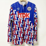 1990 Ajax Away Long Sleeve Retro Soccer Jersey (长袖)