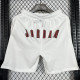 M005 Jordan White Pure Cotton Fabric Casual Short Pants