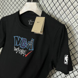 T241 NBA Black High Quality Casual T-Shirt