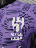 24-25 Al-Hilal Third Player Version Soccer Jersey