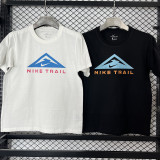 T255 NK Black High Quality Casual T-Shirt #三角山