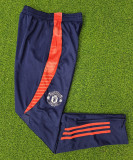 24-25 Man Utd Royal blue Training Long Pants (Have Pocket)