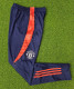 24-25 Man Utd Royal blue Training Long Pants (Have Pocket)