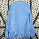 24-25 Man Utd Blue & khaki Double Sided Windbreaker (双面风衣)