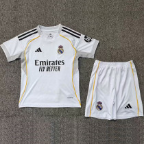 25-26 RMA Home Kids Soccer Jersey