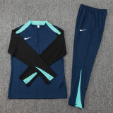 24-25 NK Royal Blue Half Pull Tracksuit #05(半拉链)