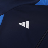 2024 AD Royal Blue Jacket Tracksuit #AJ18