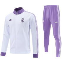 24-25 RMA White Jacket Tracksuit