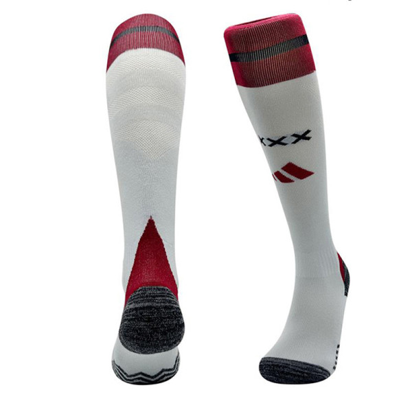 24-25 Ajax Third White Socks
