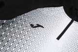 2024 JOM White Black Half Pull Tracksuit #811(半拉链)