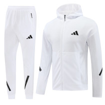 2024 AD White Hoodie Jacket Tracksuit #AM05