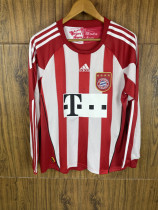 2010 Bayern Home Long Sleeve Retro Soccer Jersey (长袖)